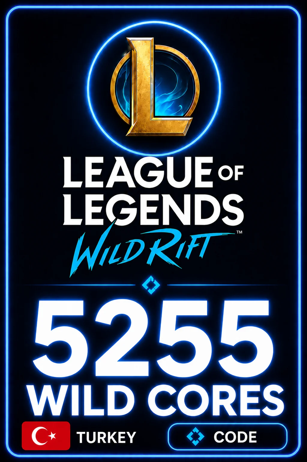 Riot Cash 1230 TRY - 5255 Wild Cores