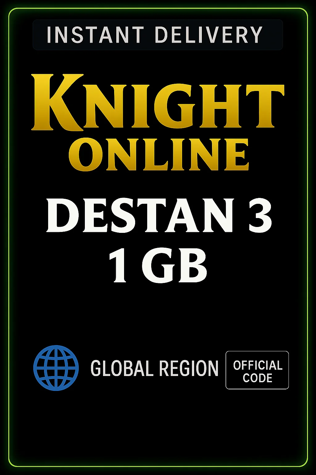 نایت ئۆنلاین DESTAN-3 (1 GB) Folk Kronil · Knight Online