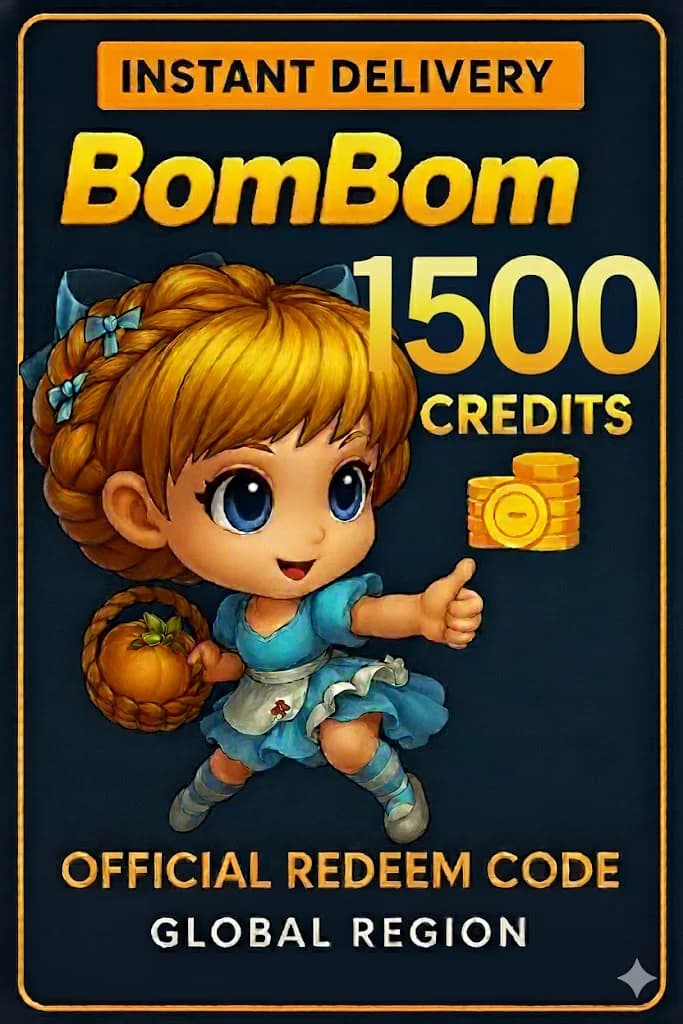 BomBom 1500 Credits