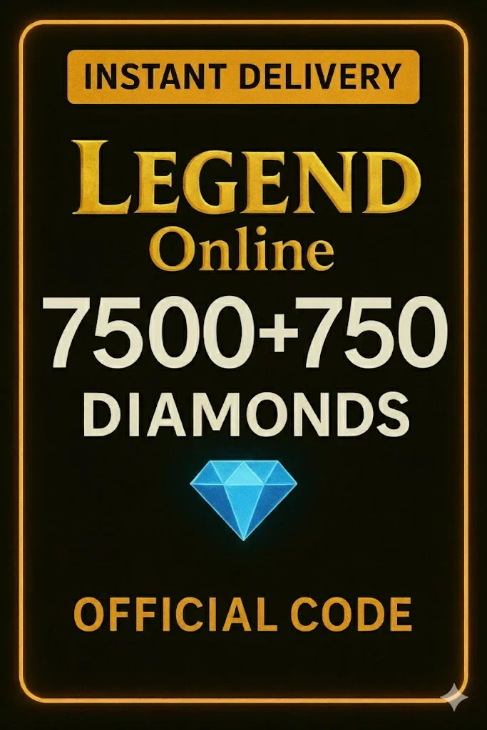 Legend Online 7500+750 Elmas EPIN