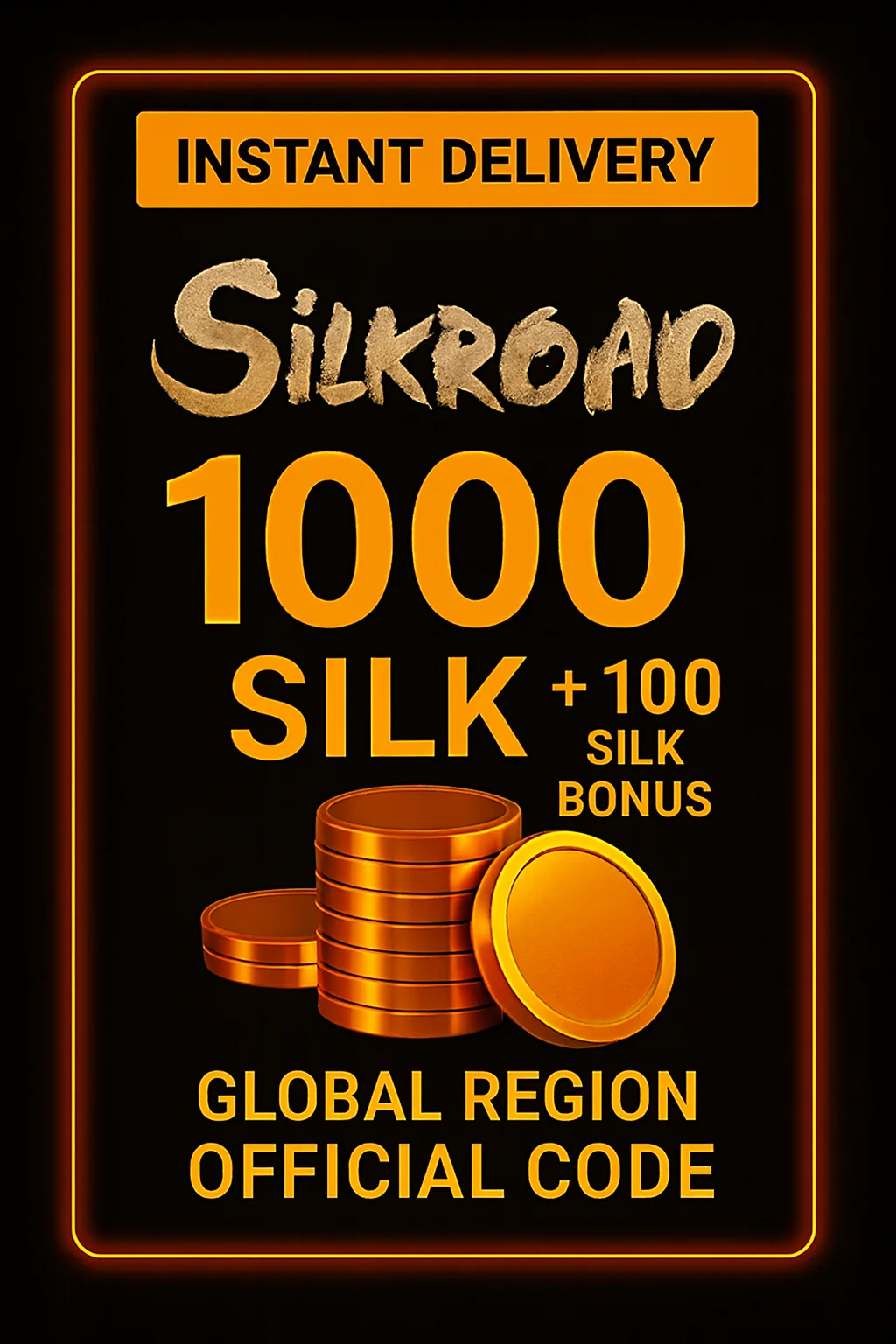 SilkRoad 1000 Silk + 100 Silk Bonus